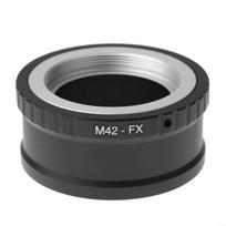 Reguliuojamas aliumininis M42-FX M42 M 42 objektyvui, skirtas Fujifilm X tvirtinimui X-Pro1 X-M1 X-E1 X-E2 Adapterio žiedas Kameros priedai juoda