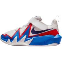 Nike ST Dynamite Comfortable Breathable Low top Children's Basketball Shoes White Blue Kids' IH2307-105 31