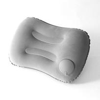 Automatic Air Inflatable Pillow Press-inflatable Neck Cushion Head Pool Pillow  Outdoor žalia