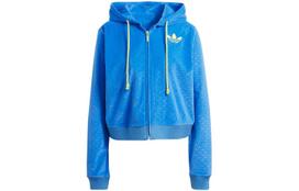 Adidas Originals Adicolor Heritage Now Velour Zip Hoodie IB2046 S