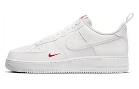 Nike Air Force 1 Low '07 Se Balti Raudoni Mini Swoosh FZ7187-100 45.5 white