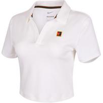 NikeCourt Heritage Women's Short-Sleeve Cropped Tennis Polo HJ8993-100 XL