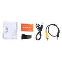 Mini FPV DVR Vaizdo ir garso įrašymo įrenginiai FPV nuotolinio valdymo pultams, multicopteriams, akinukams, monitoriams. Įmontuota 3,7V 400mAh baterija oranžinė