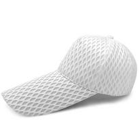 14cm ilgio kraštas nuo saulės kepurė didelė galva Oversize Trucker kepurė Kokybiškos beisbolo kepurės Moterims white-60-63CM