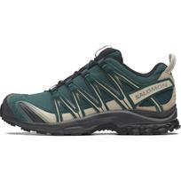 SALOMON XA PRO 3D Running Shoes Unisex Low top Green 491280 43⅓