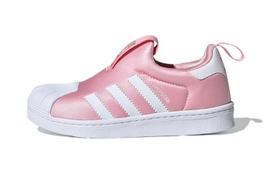 Adidas Originals SUPERSTAR 360 Tinklelio Žemi Vaikų Riedlenčių Batai Balti Rožiniai Vaikams Nuo 3 Iki 7 Metų EF9175 34 pink