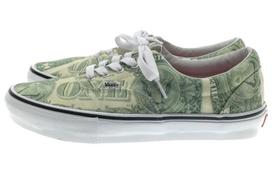 Era Supreme x Era Skate Vans 'Dollar Bill' VN0A5FC9GRN 42.5