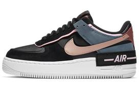 Nike Air Force 1 Low Shadow Black Light Arctic Pink Claystone Red Women's CU5315-001 35.5