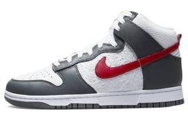 Nike Dunk High Embossed Basketball Grey Red FD0668-001 43