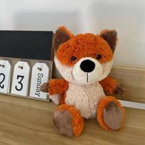 NICI fox raccoon plush toy forest animal friend wolf doll monkey doll children's birthday gift 25cm