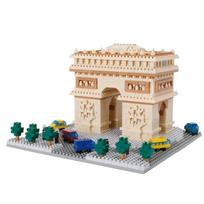 Kawada nanoblock Pasaulyje žinomas Triumfo arkos prabangi laida Pažangi pomėgių serija Statybos rinkinys – – L'Etoile
