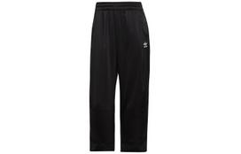 Adidas Originals megztos kelnės moteriškos juodos vidutinės kitos DY0874 38
