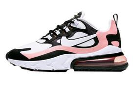 Nike Air Max 270 React Juoda Balta Išblukusi Koralinė Moteriški AT6174-005 36