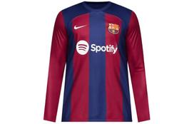 Nike FC Barcelona 2023/24 Stadium Home Soccer Jersey Men's Dark Royal Blue/Noble Red/White DX2636-456 XL