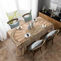 Geltonos sienos vartai Maroko staltiesės atostogų dekoras Neperšlampamos stačiakampės staltiesės Vestuvių dekoro stalo viršelis 4pcs 33x48 Table mat
