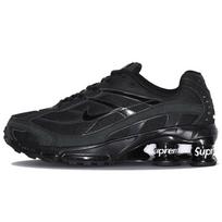 Supreme x Nike Shox Ride 2 Juodi Unisex Sportbačiai Tamsiai Pilki DN1615-001 41