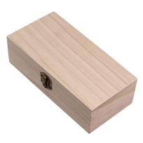 20*10*6cm Sandėliavimo dėžutė Išskirtinė metalinė retro sagtelė Stačiakampė