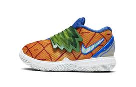 Nike Kyrie 5 Spongebob Pineapple House TD CN4490-800 5C