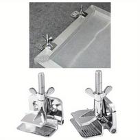 2 vnt./rinkinys vyrių spaustuvai šilkografijai metalinės drugelio formos „pasidaryk pats“ pomėgių įrankis menai amatai siuvimas spaudos technika ekranas 60x85mm 2pcs/set