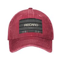 recaro 1 Baseball Caps Denim Hats Adjustable Casquette Hip Hop Baseball Cowboy Hat for Unisex One Size