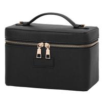 PU leather Cosmetic Bag Women Vanity Case Large Capacity Luxury Portable Travel Toiletry Bags Makeup Organizer juoda