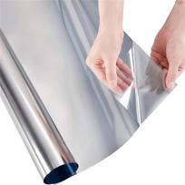Langų privatumo plėvelė Vienašalio matomumo dienos metu lipni nuo saulės blokuojanti anti UV atspindinti veidrodinė langų plėvelė namams ir biurui 40x100 cm
