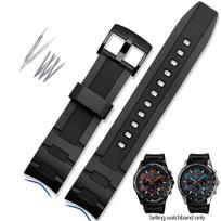EFR-303 Silikoninės Gumos Laikrodžio Apyrankė 22mm Skirta Casio 5468 EDIFICE EFR-304 EFR-516PB EFR-516 Apyrankė Vandeniui Atspari Sportinio Laikrodžio Dirželis 22mm