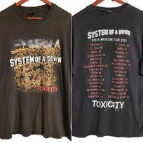 System Of A Down koncertinis marškinėlis, System Of A Down 2 pusės juodas unisex marškinėlis S-5XL unisex marškinėlis XXXXL