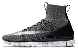 Nike Free Flyknit Mercurial Dark Grey 805554-004 44.5