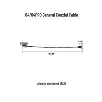 Moustache Coaxial Cable for DJI O4/O4 PRO Air Unit 15cm