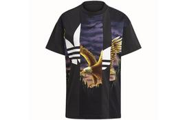 Adidas Originals Marškinėliai su nukritusia rankove Moteriški Juodi H59033 32 brown