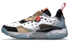 Jordan Delta 2 White Black Tan Infrared CV8121-100 41