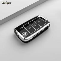 Automobilio TPU rakto dėklo dangtelis, skirtas VW Volkswagen Golf 7 MK7 Tiguan MK2 T-roc T-cross Skoda Octavia Kodiaq Karoq Seat Ateca Leon Fob