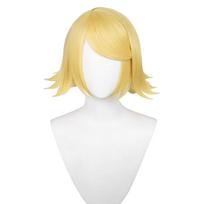 Anime Game Project Sekai Cosplay Singer Ren Len Cosplay Costume Dress Cosplay Uniform Halloween Cute Yellow Dress Costume One Size mėlyna