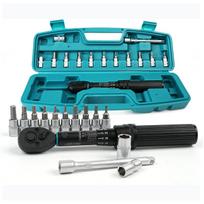 LIBRATON 1/4'' Dviračio sukimo momento raktas, 5-25Nm / 1-6Nm Didelio tikslumo sukimo momento raktas, tikslumas ±3%, Kvadratinės jungties sukimo momento raktų rinkinys