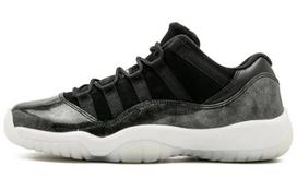 Air Jordan 11 Retro Low 'Barons' 528895-010 44 black