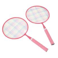 Vaikų badmintono raketės rinkinys Lauko sportas Teniso raketė Treniruočių žaislas su 3 nailoniniais badmintonais skirtas