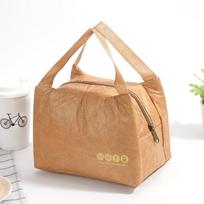 Patterned Tyvek Aluminum Foil Insulated Picnic Lunch Bag