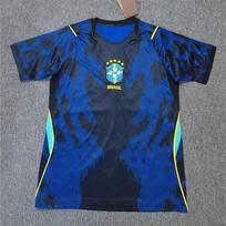 Brazilijos Išvykos Fano Edition Futbolo Marškinėliai - Pasaulio Taurė 2627 3XL mėlyna
