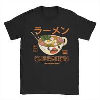 Cuphead & Mugman Retro Games T-Shirts for Men  Vintage Pure Cotton Tee Shirt Crew Neck Short Sleeve T Shirt Printed Clothing S