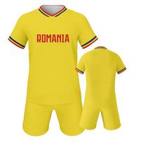 Rumunija Futbolo Džersis Rinkinys Futbolo Uniforma Jaunimo Treniruočių Džersiai Sportinis Kostiumas XS