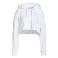Adidas X Stella McCartney Sweatshirts Women's White Hooded Moderate Regular GL7336 L