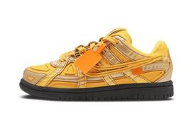 Nike Air Rubber Dunk Off-White University Gold PS CW7410-700 28