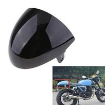 Universalus motociklo ABS galinės sėdynės gaubto dangtis galinis purvasaugis sparnas Cafe Racer stiliaus motociklui motorui juodas CHINA