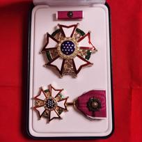 American Badge of Honor Merit Medal Set Free Original Gift Box