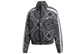 Adidas Originals Striukės Moteriškos Juodos Stovintis Apykaklė Vidutinio Stiliaus Kitos DU9872 34