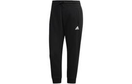 Adidas megztos kelnės moteriškos juodos vidutinio prigludimo tiesios kelnės EH3899 M