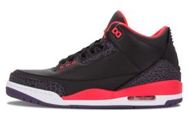 Jordan 3 Retro Crimson 136064-005 45
