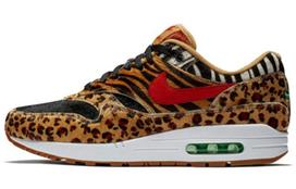 Nike Air Max 1 Atmos Animal Pack 2.0 Visiškai juoda dėžė 2018 AQ0928-700 44
