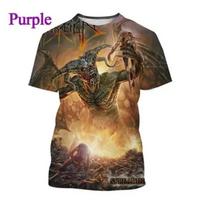 Rock Grupės Kreator Raštas Marškinėliai Madingi Vyriški Šaunūs Hip-hop Gatvės Stiliaus Laisvalaikio Apvaliu Kaklu Trumpomis Rankovėmis Marškinėliai Viršus 6XL